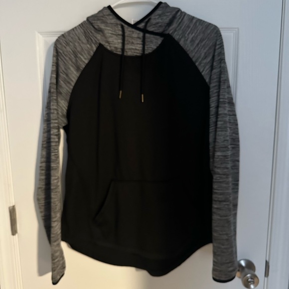 Athletic Works black & gray hoodie - Picture 1 of 3
